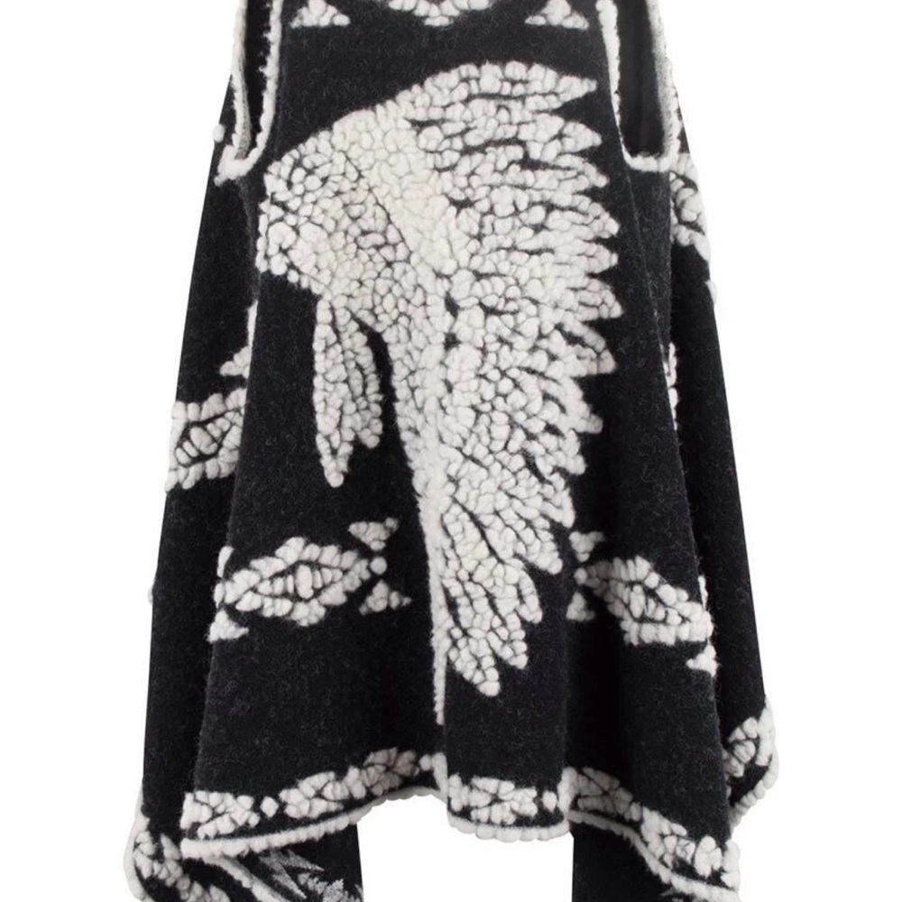 Ryan Michael Headdress Hankerchief Shawl Vest One Size Western Boho - Picture 3 of 6